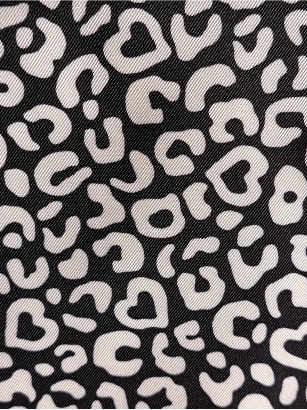 Kate Spade Black & White Nylon Leopard Print Purse - Picture 6 of 6